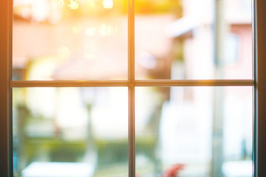 Clean Glass Windows Symbolizing Leadership Clarity and Vision